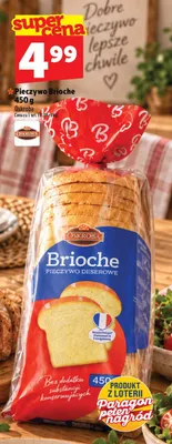 Pieczywo brioche Oskroba promocja w TOPAZ