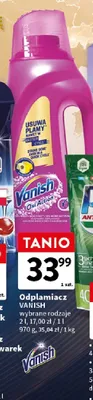 Odplamiacz proszek Vanish Oxi Action promocja w Intermarche