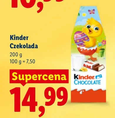 Czekolada promocja w Lidl