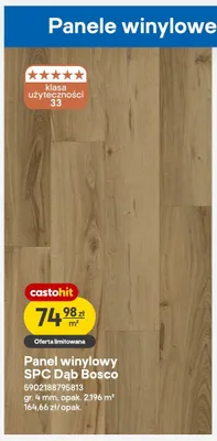 Panel winylowy SPC Dąb Bosco promocja w Castorama