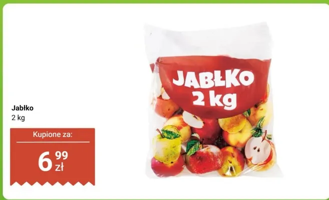 Jabłko 2kg promocja w Dino