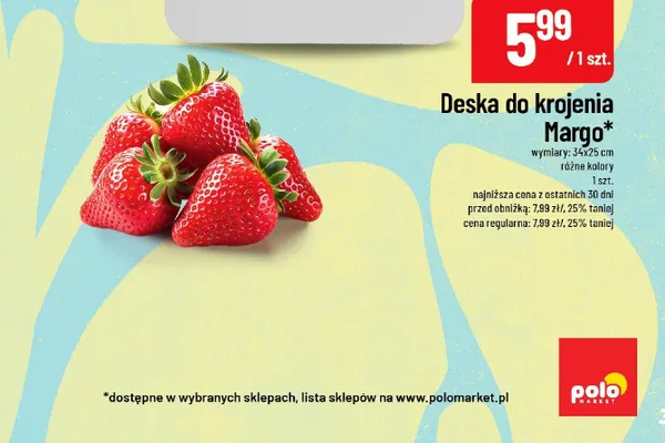 Deska do krojenia Margo promocja w POLOmarket