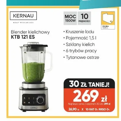 Blender kielichowy Kernau KTB 121 ES promocja w Max Elektro
