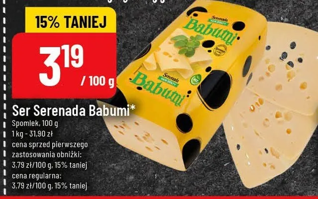 Ser Babumi promocja w POLOmarket