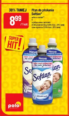 Płyn do płukania Softlan Ultra promocja w POLOmarket