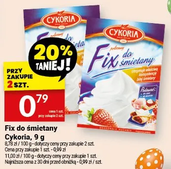 Fix do śmietany promocja w Twój Market