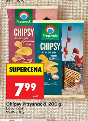 Chipsy Przysnacki sól promocja w Biedronka