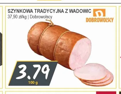 Szynkowa tradycyjna z Wadowic Dobrowolscy promocja w Słoneczko