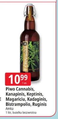 Piwo Cannabis promocja w Leclerc
