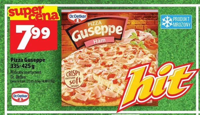 Pizza Guseppe z szynką Dr. Oetker promocja w TOPAZ