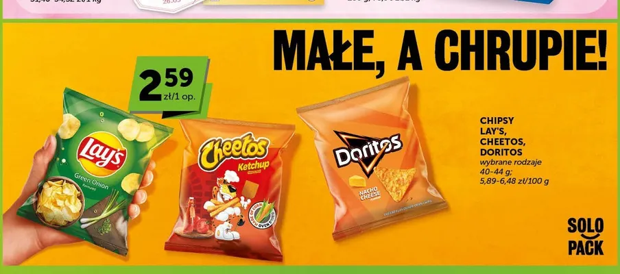 Chipsy Lay's Green Onion promocja w Groszek