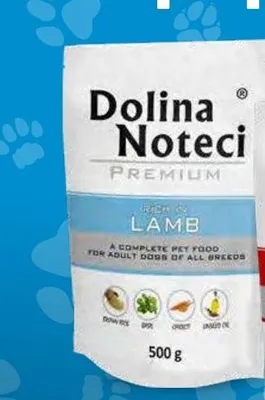 Mokra karma dla psa Dolina Noteci Premium Lamb promocja w Lidl