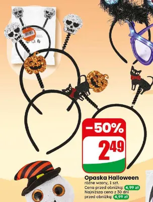Opaska Halloween promocja w Dino