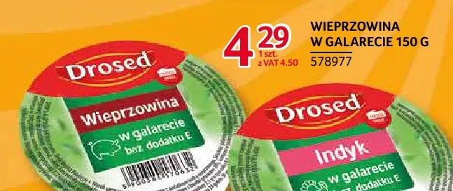 Wieprzowina w galarecie Drosed promocja w Selgros