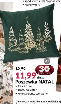 Poszewka Natal 45x45 cm promocja w Salony Agata