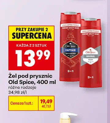 Żel pod prysznic Old Spice promocja w Biedronka