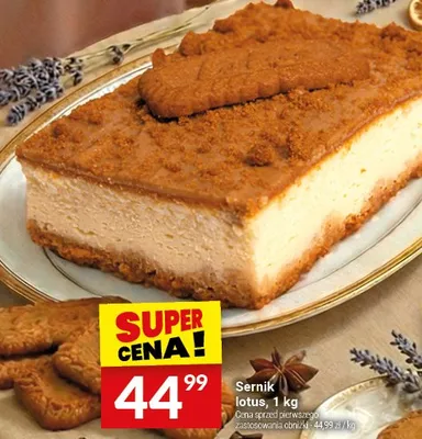 Sernik lotus promocja w Twój Market