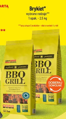 Brykiet do grilla Gryfskand promocja w POLOmarket