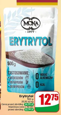 Erytrytol Mona promocja w Dino