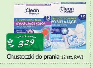 Chusteczki do prania Ravi Clean Therapy promocja w CEZAR Delikatesy