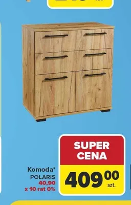 Komoda Polaris promocja w Carrefour
