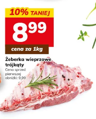 Żeberka wieprzowe trójkąty promocja w Hitpol