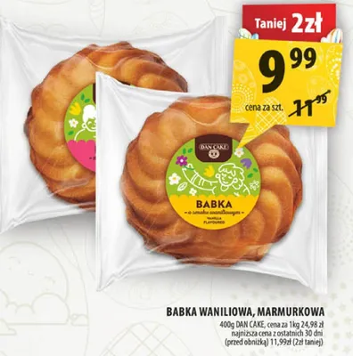 Babka waniliowa, marmurowa promocja w Arhelan