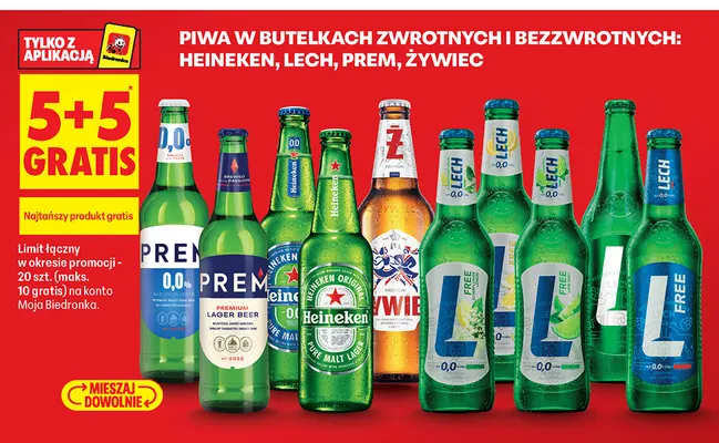 Piwo Żywiec Premium promocja w Biedronka
