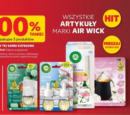 Odświeżacz powietrza Air Wick urządzenie z wkładem promocja w Kaufland