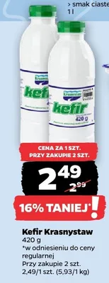 Kefir Krasnystaw promocja w Netto