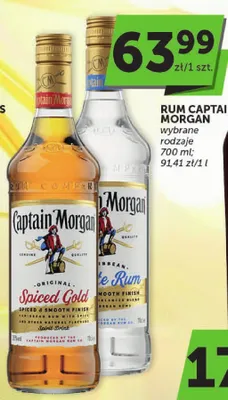 Rum Captain Morgan White Rum promocja w Groszek