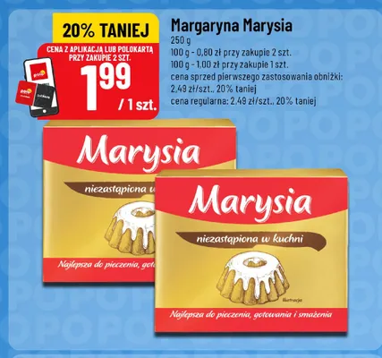 Margaryna Marysia promocja w POLOmarket