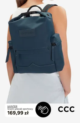 Plecak sportowy średni Hunter promocja w CCC
