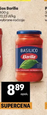 Sos Barilla promocja w Delikatesy Centrum