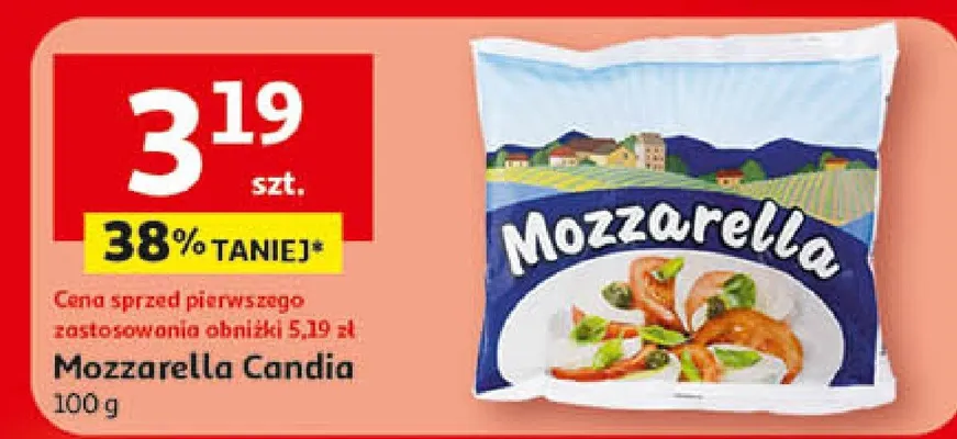 Mozzarella promocja w Auchan