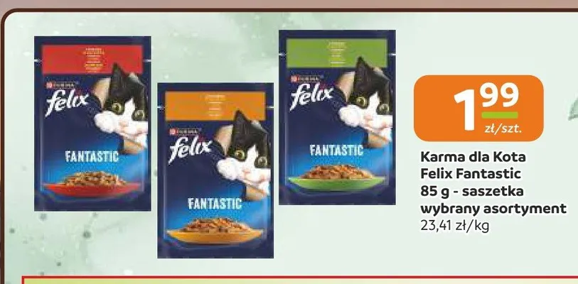 Karma dla kota Felix Fantastic promocja w Społem Częstochowa