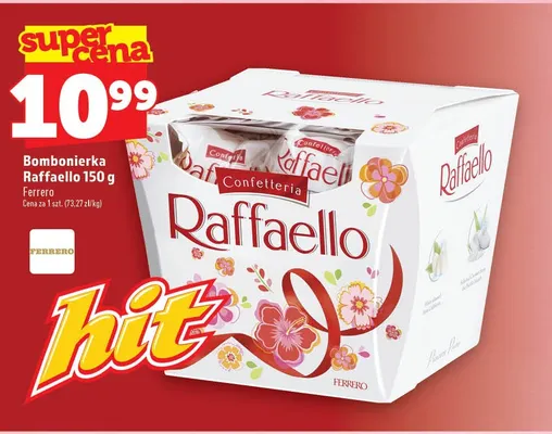 Bombonierka Raffaello Ferrero promocja w TOPAZ