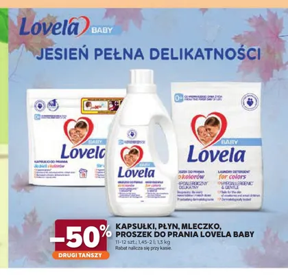 Proszek do prania Lovela Baby promocja w Stokrotka