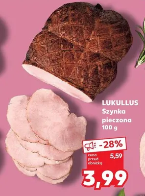 Szynka pieczona promocja w Kaufland
