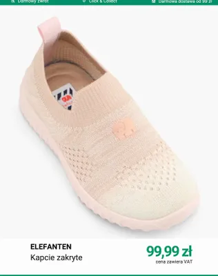 Kapcie zakryte Elefanten promocja w BACK TO SCHOOL