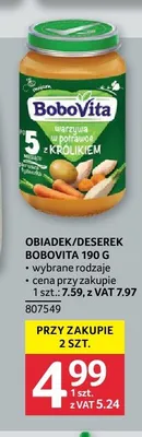 Obiadek BoboVita promocja w Selgros