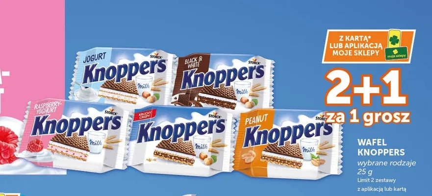 Wafel Knoppers Peanut promocja w Euro Sklep