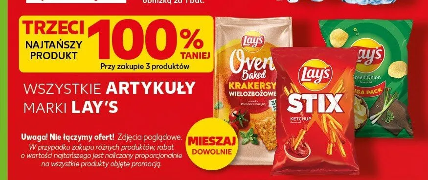 Chrupki Lay's Stix Ketchup promocja w Kaufland