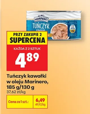 Tuńczyk kawałki w oleju promocja w Biedronka