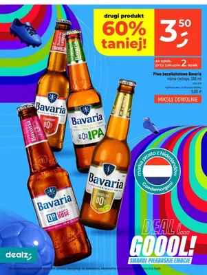 Piwo bezalkoholowe Bavaria IPA promocja w Dealz