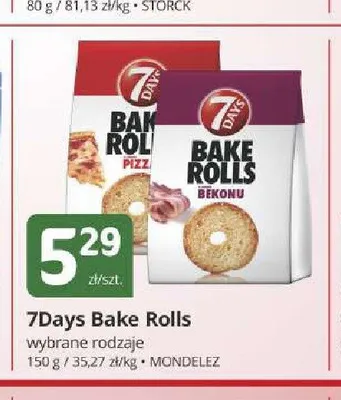 Sucharki Bake Rolls 7Days promocja w Marketvita