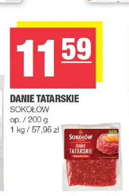Danie tatarskie Sokołów promocja w SPAR