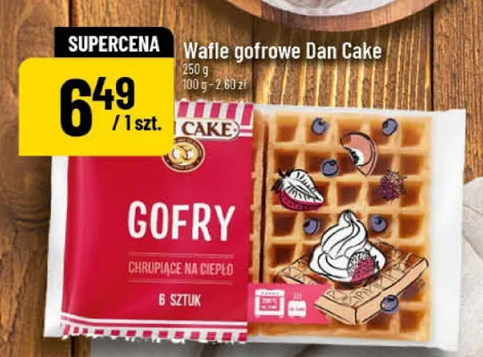Wafle gofrowe promocja w POLOmarket