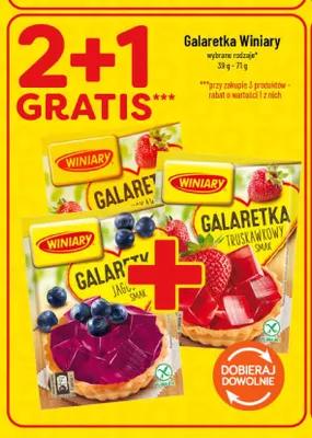 Galaretka Winiary smak truskawkowy promocja w POLOmarket