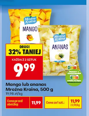 Mango Mroźna Kraina promocja w Biedronka